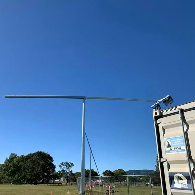 Custom Mid-Hinged Light Poles – Free Design Support & Fast Delivery