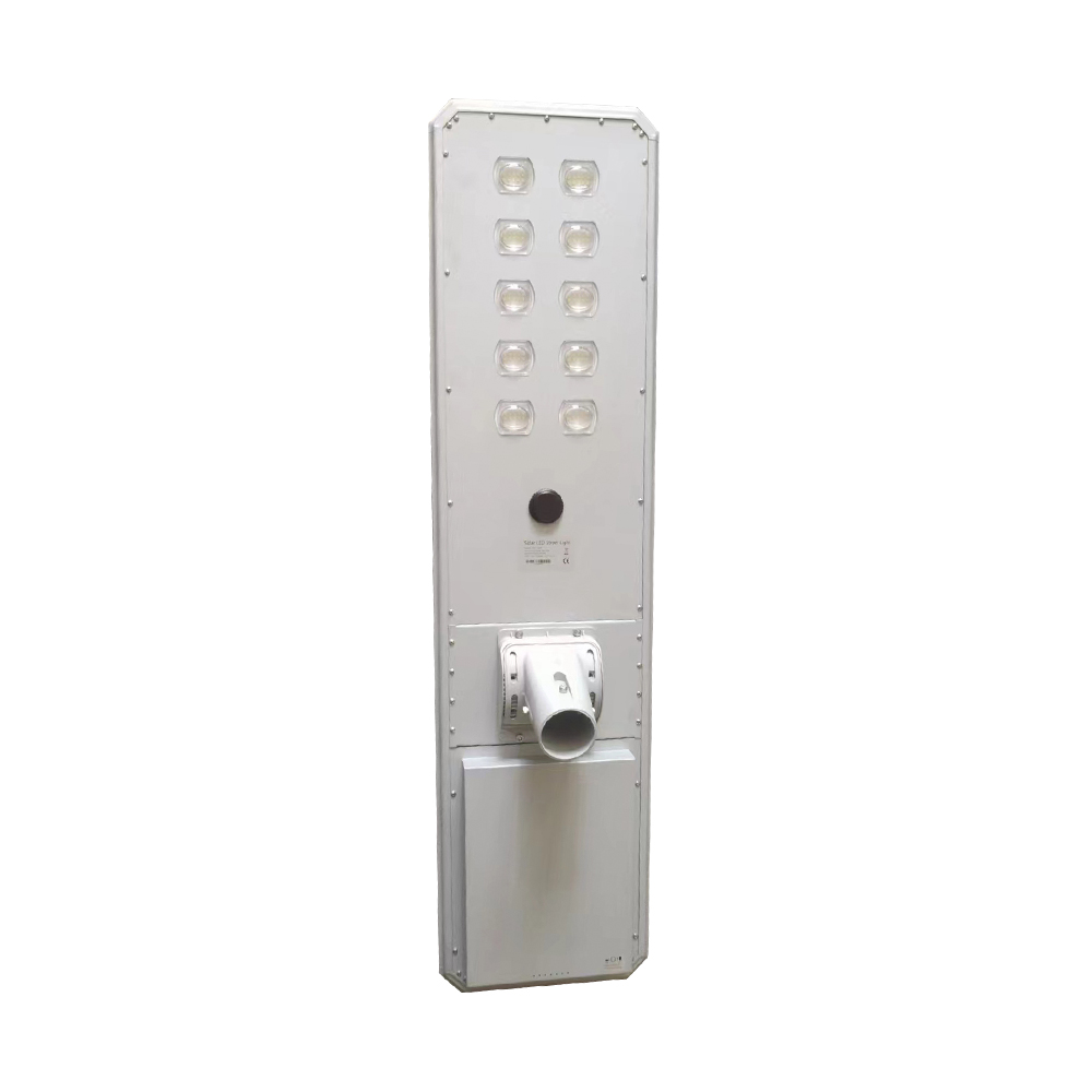 All-in-One Solar Street Light - 80W LED & 3-Day Backup