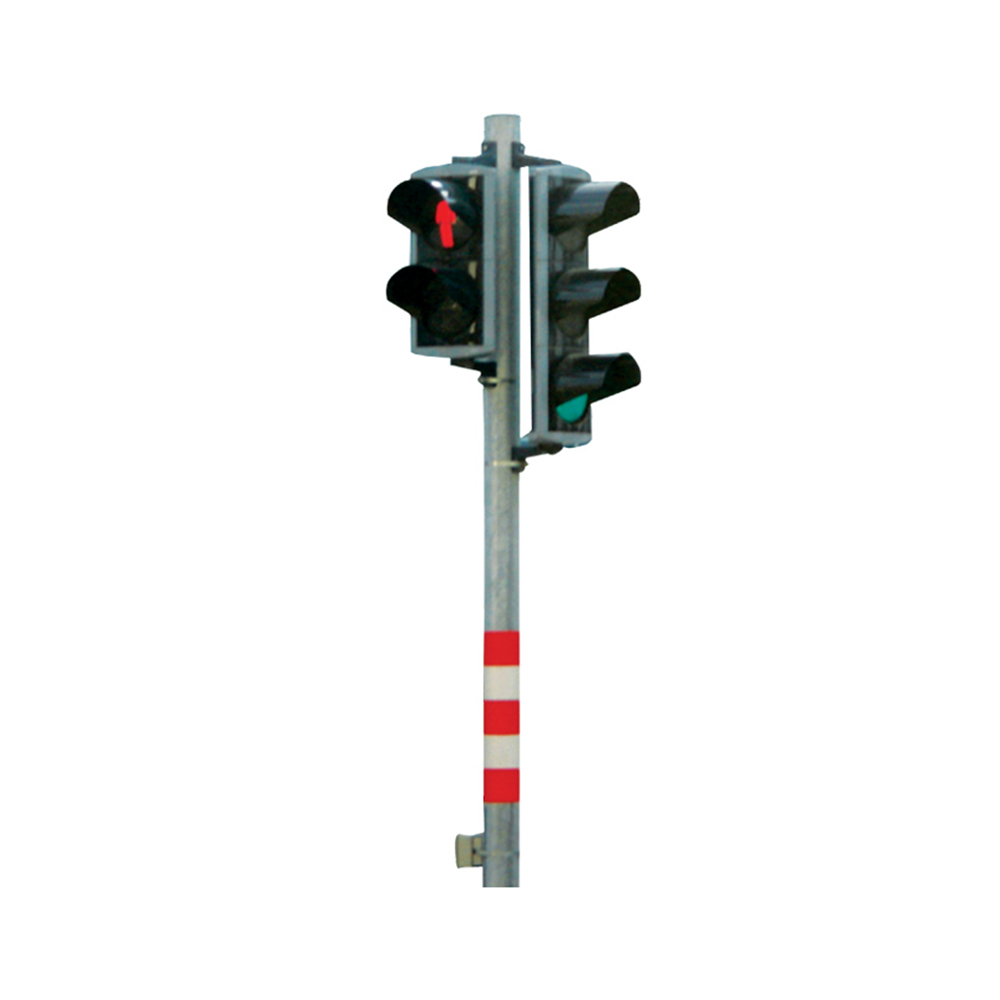 Galvanized Steel Traffic Signal Pole - Corrosion Resistant & 10-Year Warranty