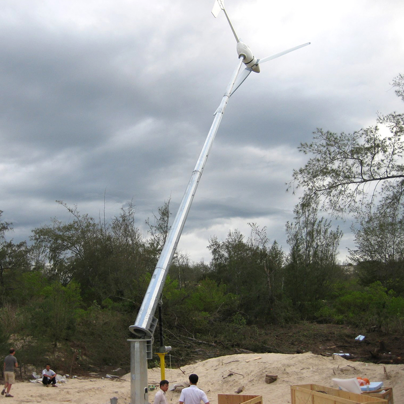 Hydraulic Tilt Down Pole – Heavy-Duty & Corrosion Resistant