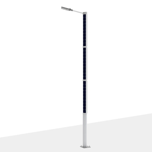 Galvanized Steel Solar Pole - Weatherproof & Corrosion Resistant