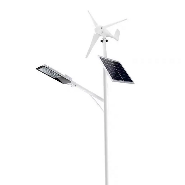 Solar Wind Hybrid Street Light - Dual Power System & 7-Day Backup