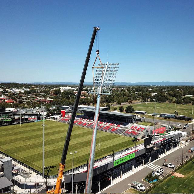 Stadium Mast Light - 1000W-2000W LED for Professional Sports Fields
