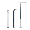 Galvanized Steel Solar Pole - Weatherproof & Corrosion Resistant