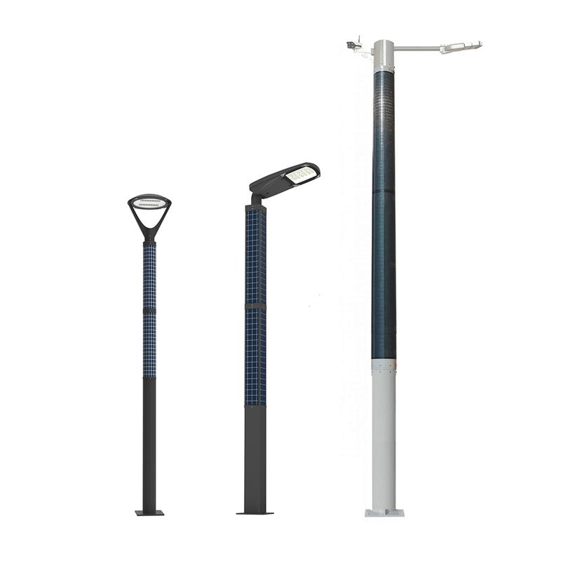 Galvanized Steel Solar Pole - Weatherproof & Corrosion Resistant