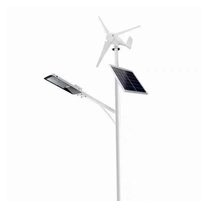 Solar Wind Hybrid Street Light - Dual Power System & 7-Day Backup