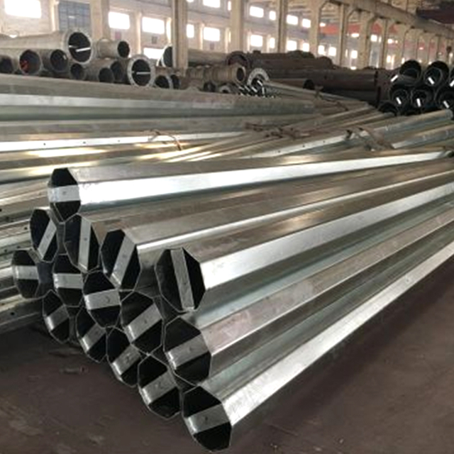 30FT 35FT 40Ft Hot Dip Galvanized Power Distribution Pole Price Electric Steel Pole