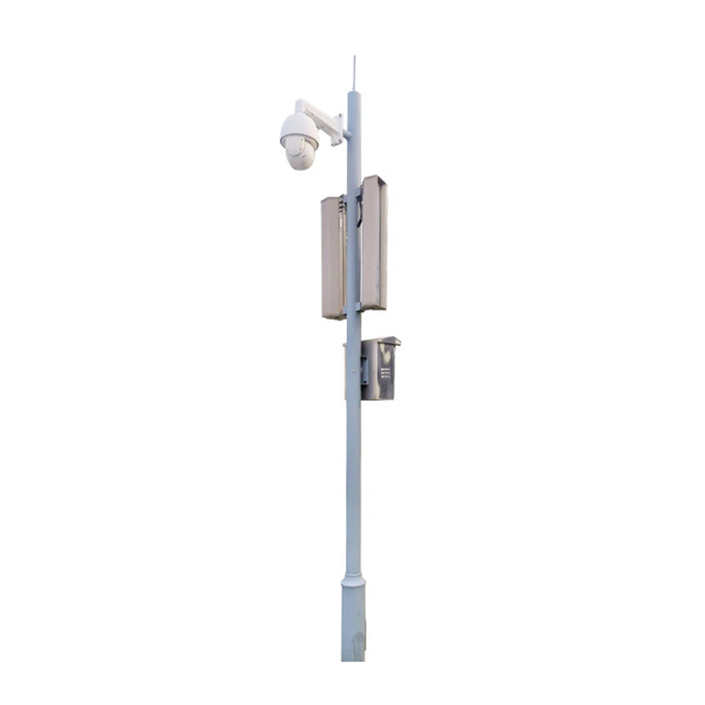 Outdoor Smart Lights Pole With Led Display Cctv Camera Wifi Smart Pole High Quality Square Garden Road Street Smart City Pole