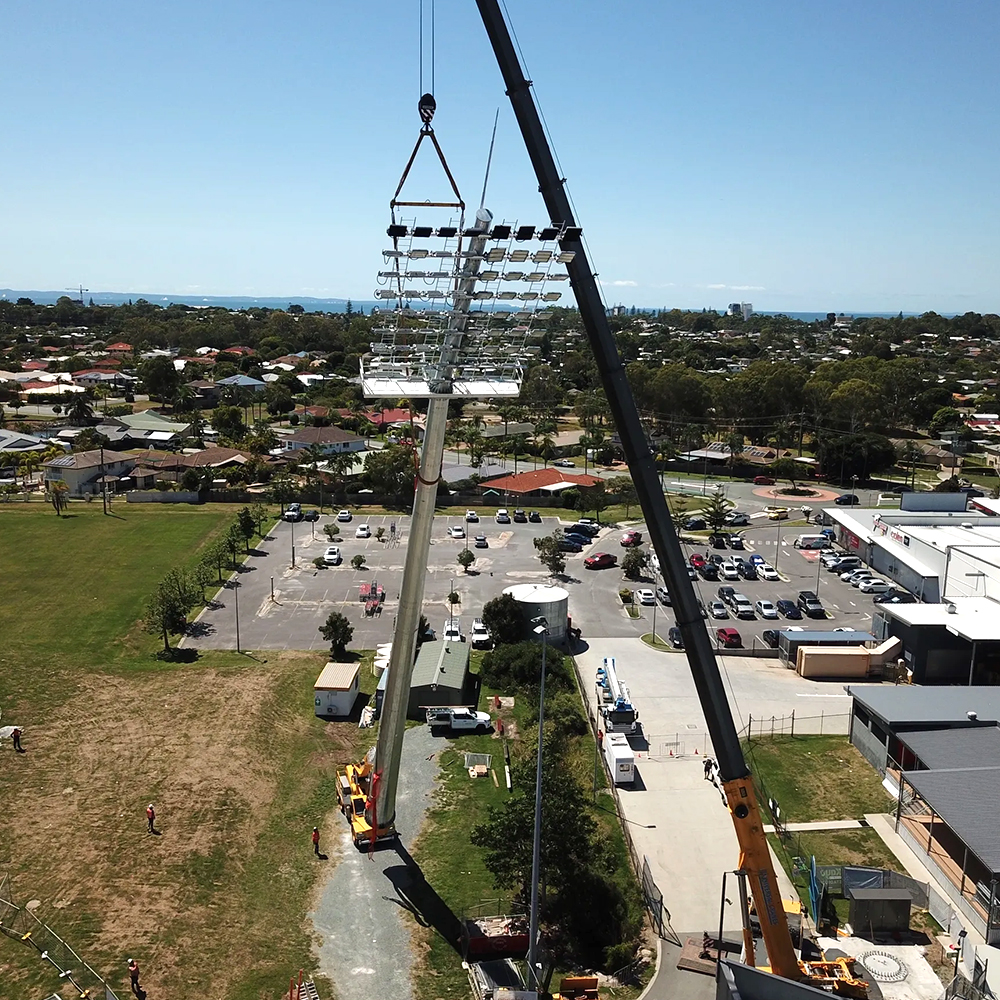 Stadium Mast Light - 1000W-2000W LED for Professional Sports Fields