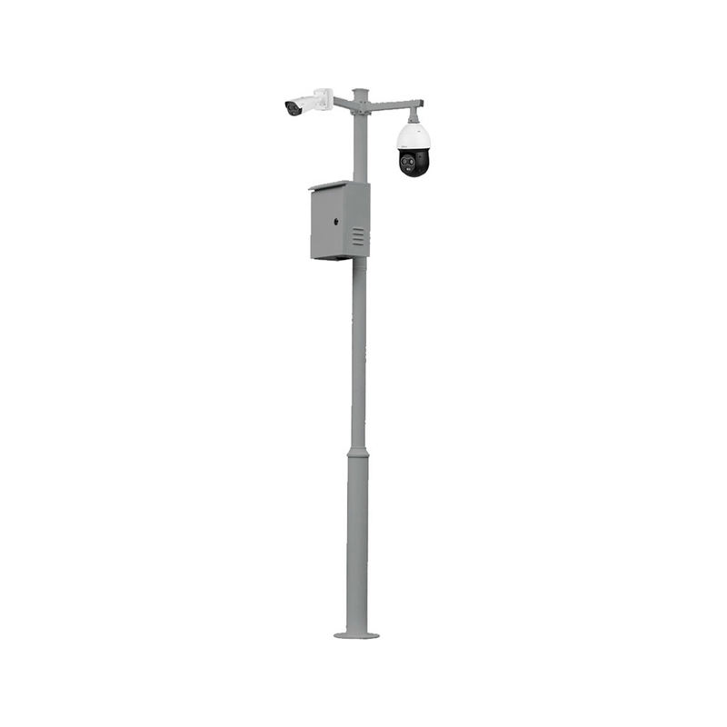 Outdoor Smart Lights Pole With Led Display Cctv Camera Wifi Smart Pole High Quality Square Garden Road Street Smart City Pole