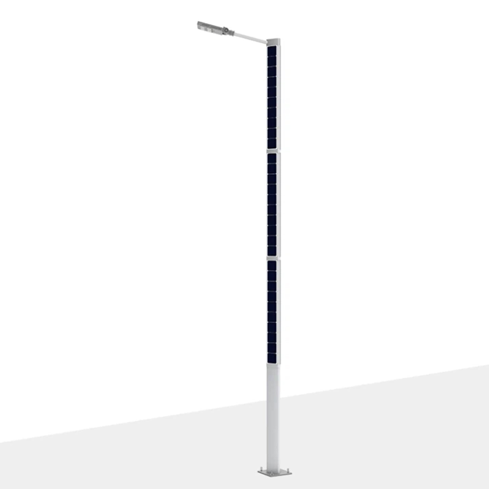 Galvanized Steel Solar Pole - Weatherproof & Corrosion Resistant
